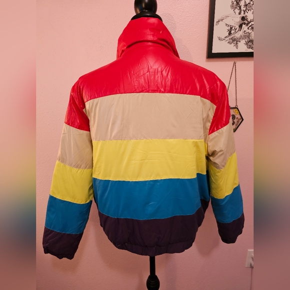 Colorblock Puffy Jacket - Picture 6 of 10